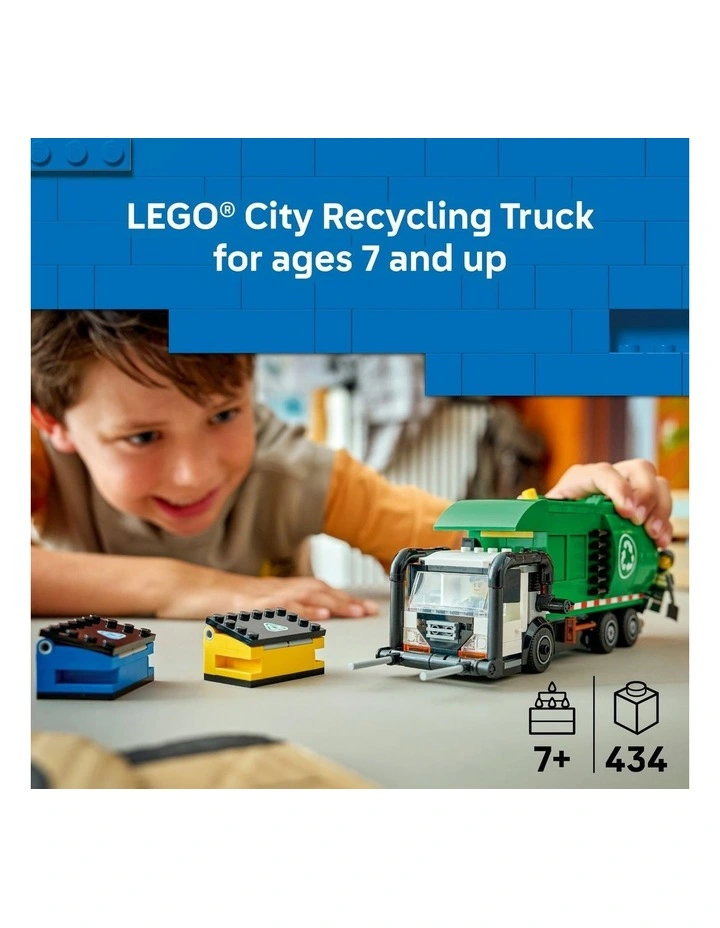 City Recycling Truck 60495 image 2