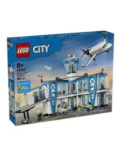 City Airport with Airplane 60502