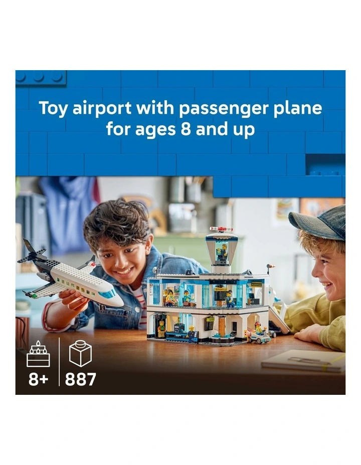 City Airport with Airplane 60502 image 2