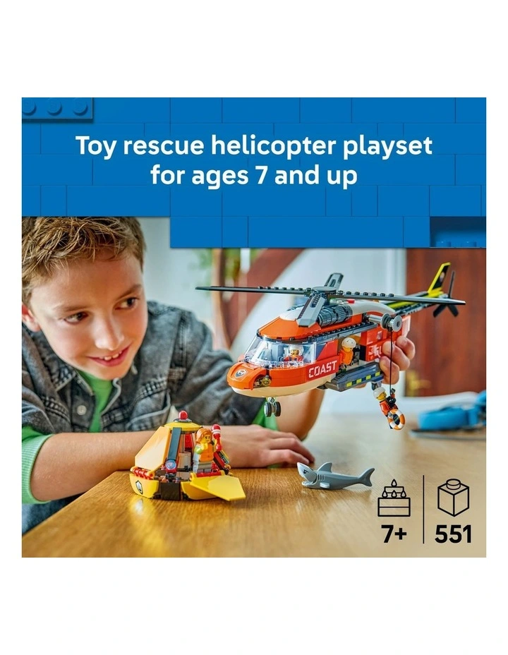 City Coast Guard Helicopter 60503 image 2