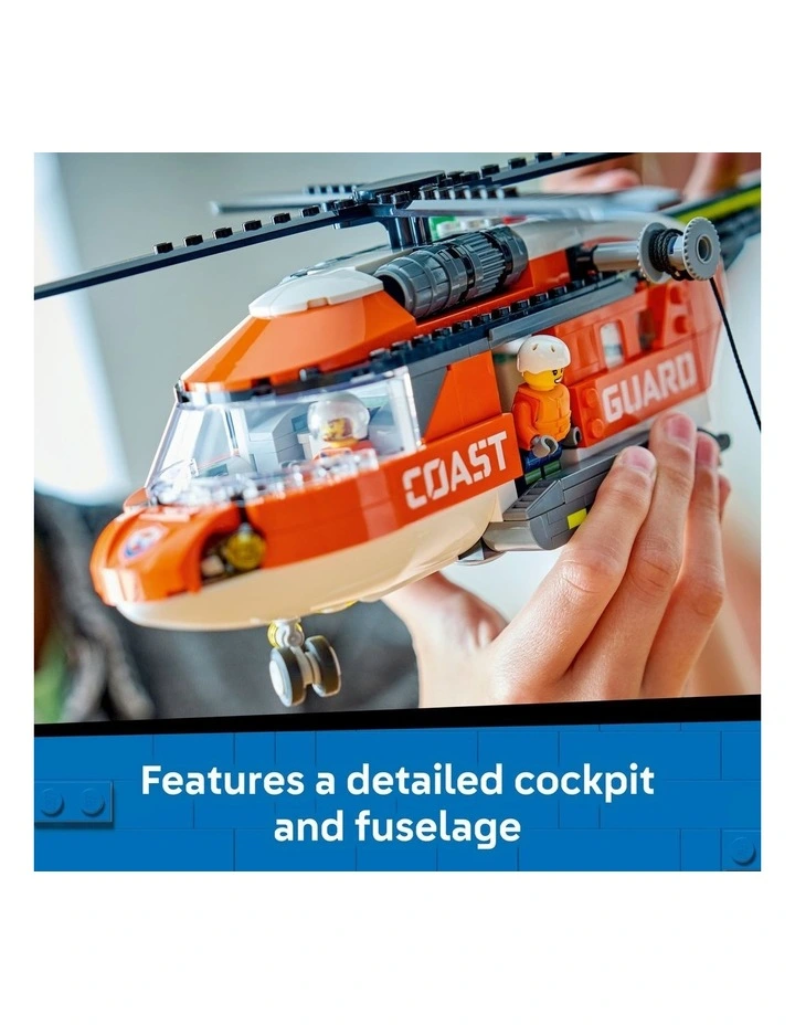 City Coast Guard Helicopter 60503 image 4
