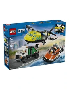 City Airplane Service Truck And Hovercraft Remix 60505