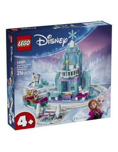 Disney Princess Elsa's Ice Castle And Snow Ride Adventure 43281