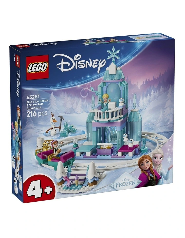 Disney Princess Elsa's Ice Castle And Snow Ride Adventure 43281 image 1