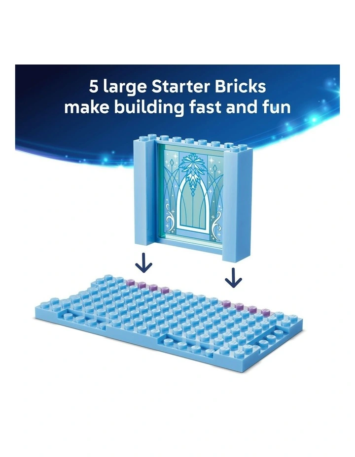 Disney Princess Elsa's Ice Castle And Snow Ride Adventure 43281 image 3