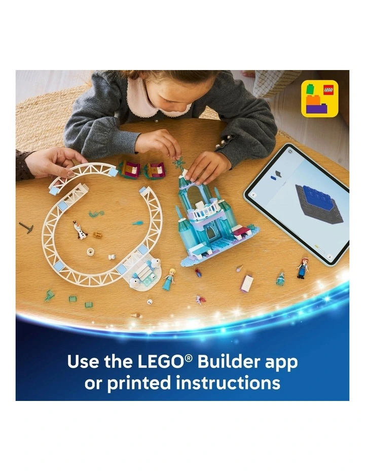 Disney Princess Elsa's Ice Castle And Snow Ride Adventure 43281 image 4