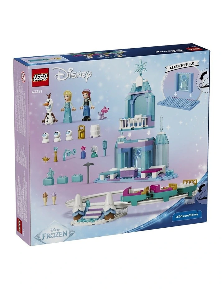 Disney Princess Elsa's Ice Castle And Snow Ride Adventure 43281 image 7