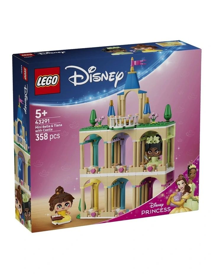 Disney Mini Belle And Tiana with Castle 43291 image 1