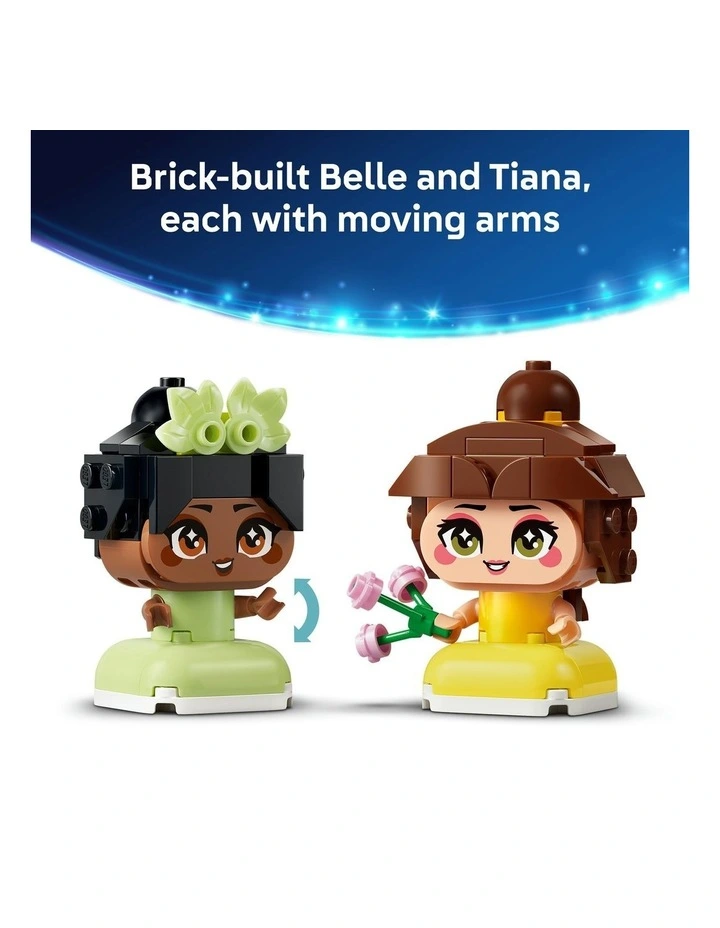 Disney Mini Belle And Tiana with Castle 43291 image 5