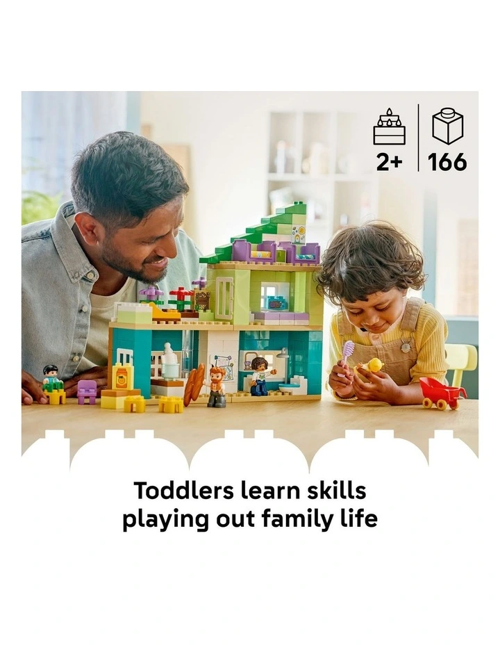 Duplo Town 3 in 1 Modern Family House with Figures 10470 image 2