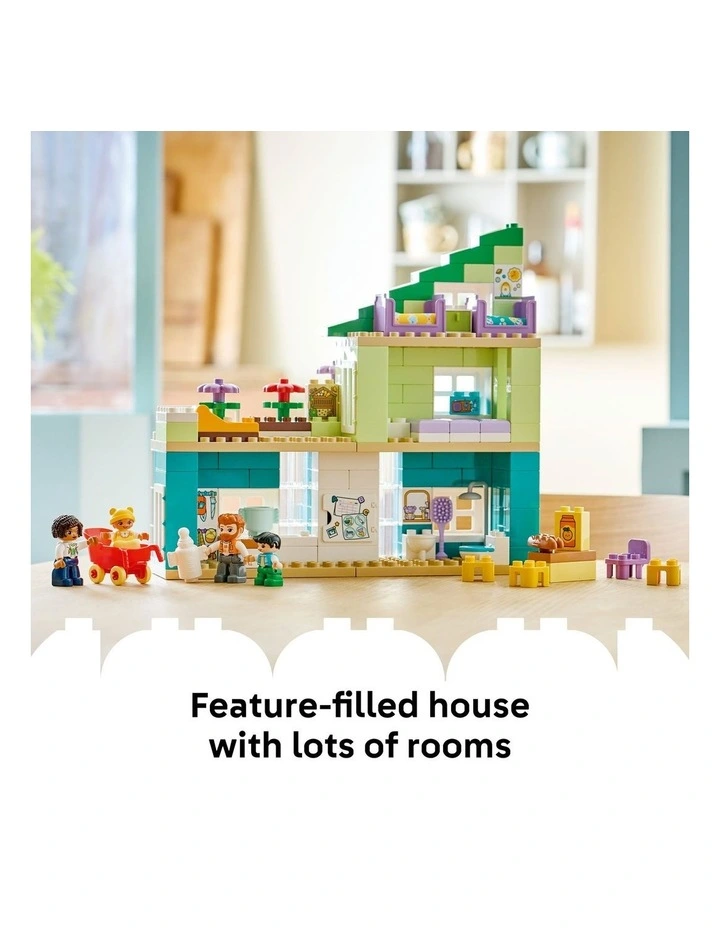 Duplo Town 3 in 1 Modern Family House with Figures 10470 image 4