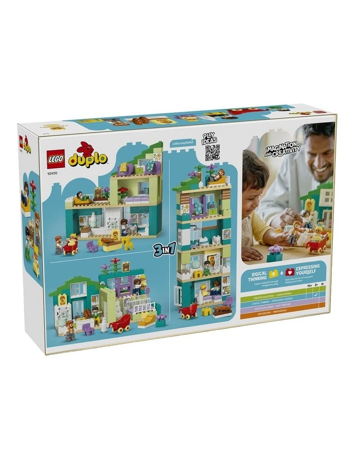 Duplo Town 3 in 1 Modern Family House with Figures 10470 image 7