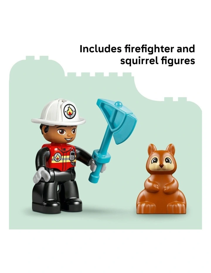 Duplo Town Fire Engine With Hose And Firefighter 10473 image 6
