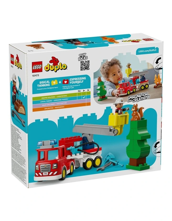 Duplo Town Fire Engine With Hose And Firefighter 10473 image 7