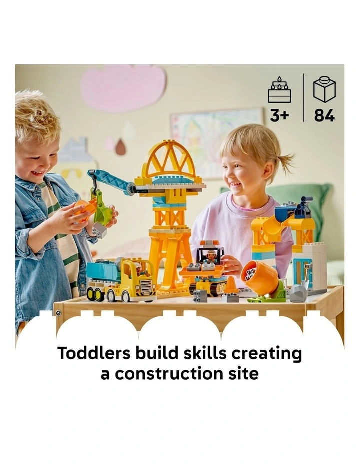 Duplo Town 3 in 1 Construction Site and Vehicles 10476 image 2