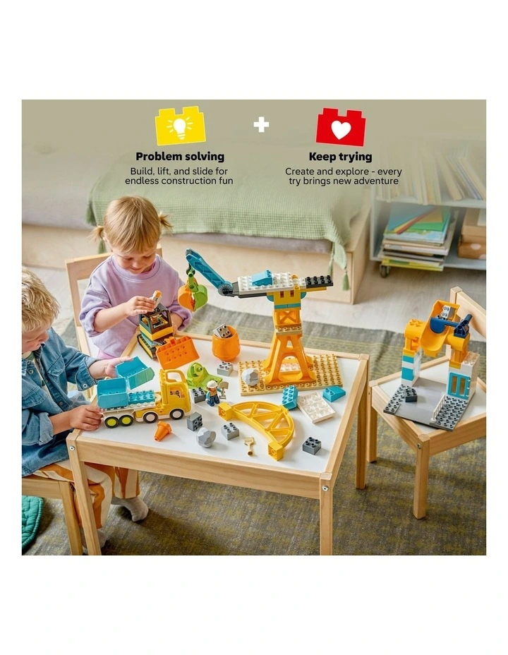 Duplo Town 3 in 1 Construction Site and Vehicles 10476 image 3