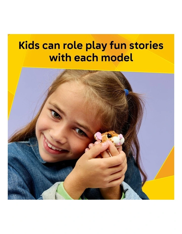 Creator Cute Hamster With A Flower 31376 image 3