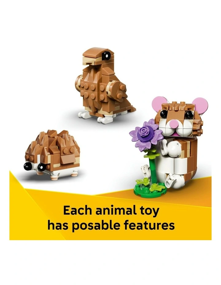 Creator Cute Hamster With A Flower 31376 image 4