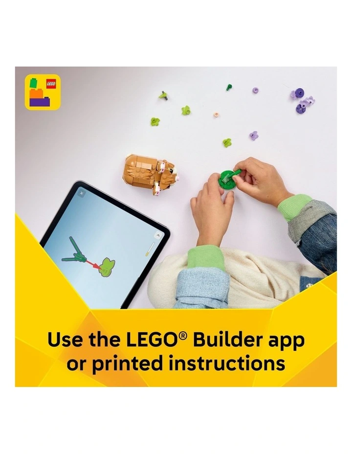 Creator Cute Hamster With A Flower 31376 image 6