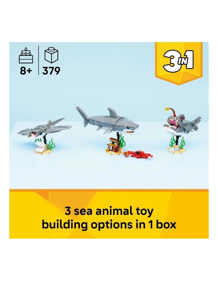 Creator Fierce Shark With A Treasure Chest 31381 image 2