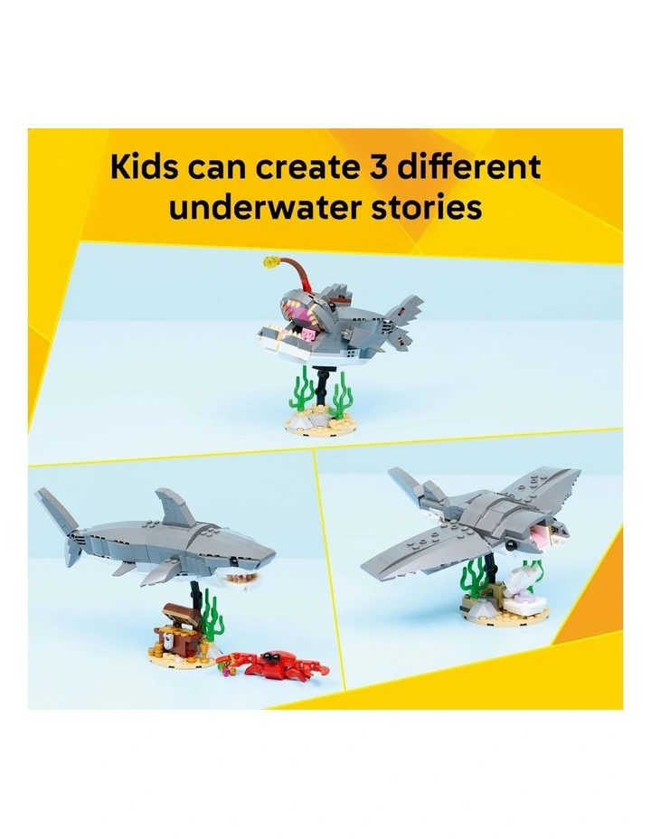 Creator Fierce Shark With A Treasure Chest 31381 image 3