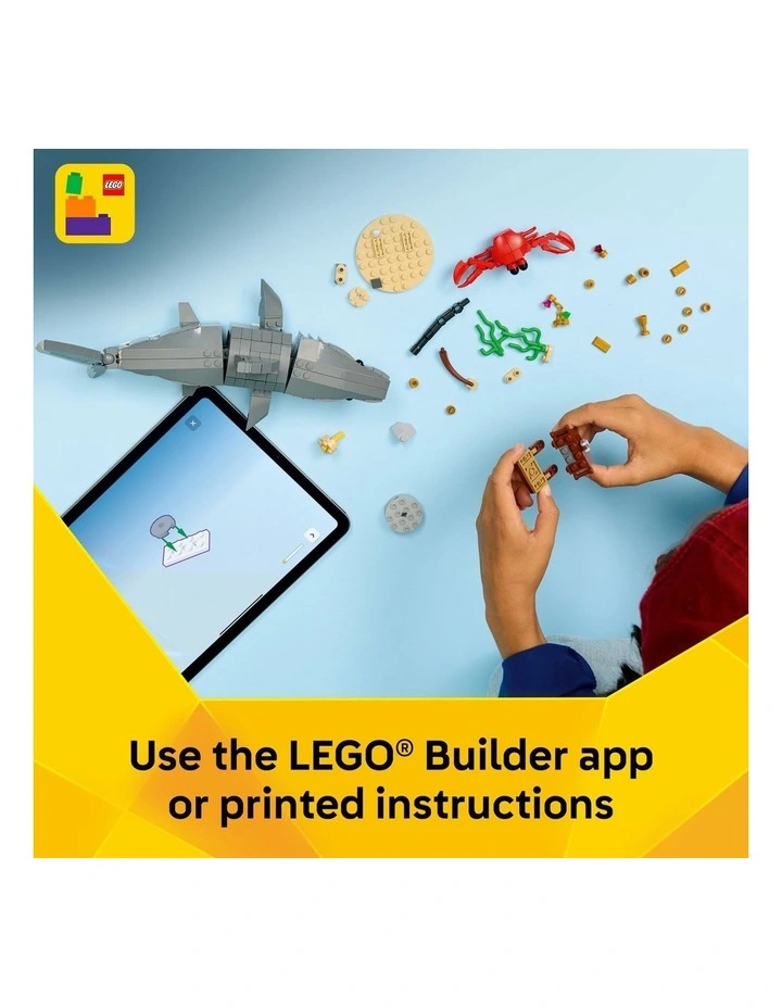 Creator Fierce Shark With A Treasure Chest 31381 image 6