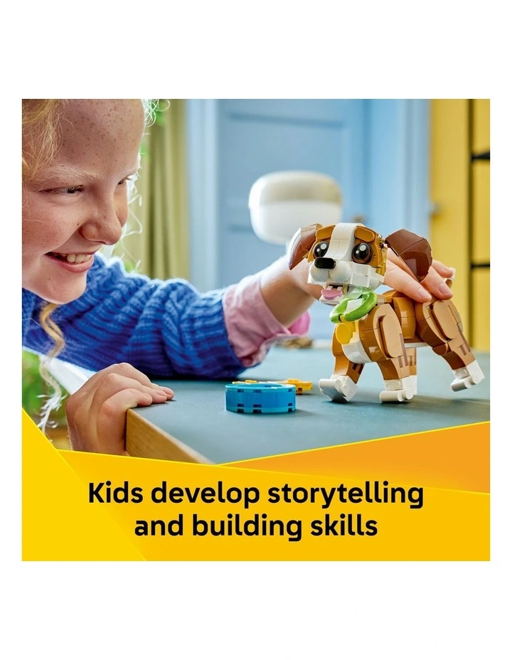 Creator Cute Animals Playful Puppy Dog 31382 image 4