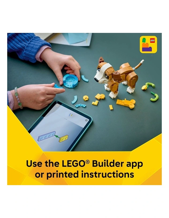 Creator Cute Animals Playful Puppy Dog 31382 image 6