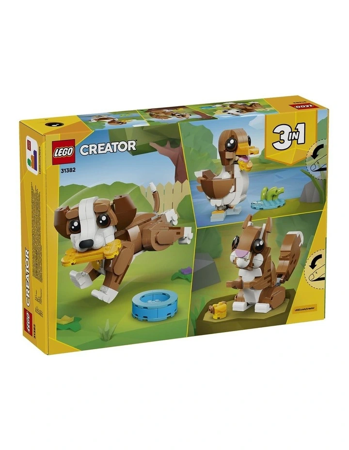 Creator Cute Animals Playful Puppy Dog 31382 image 7