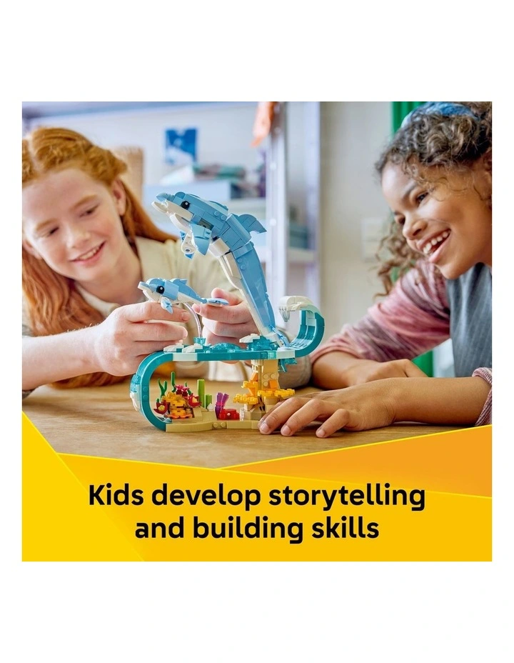 Creator Sea Animals Beautiful Dolphins 31385 image 4