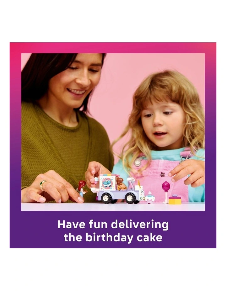 Friends Unicorn Cake Delivery Car 42675 image 6