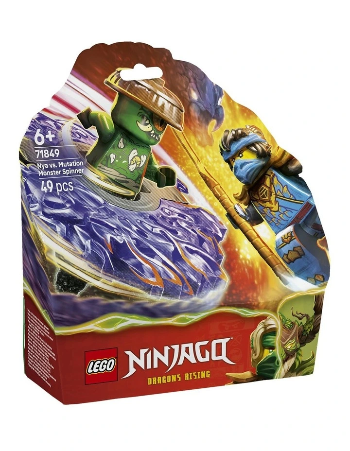 Ninjago Nya Vs Mutation Monster Spinner 71849 image 1