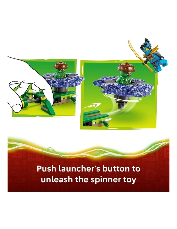 Ninjago Nya Vs Mutation Monster Spinner 71849 image 3