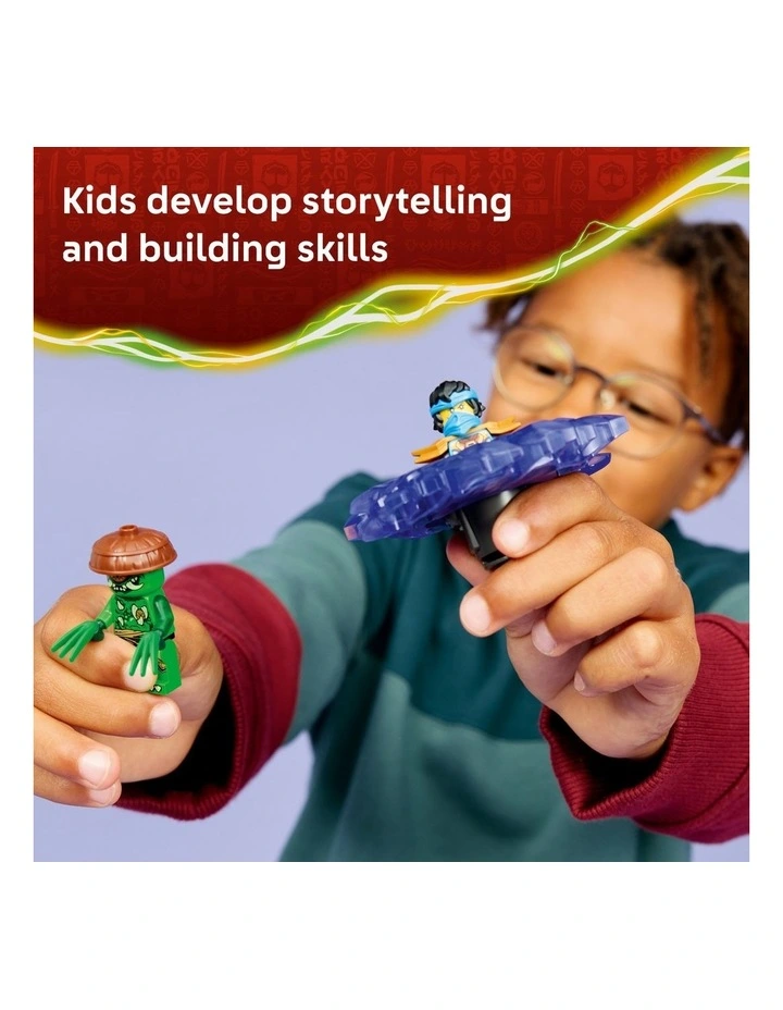 Ninjago Nya Vs Mutation Monster Spinner 71849 image 4