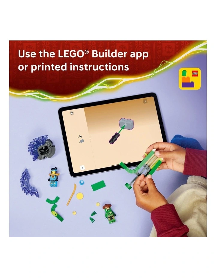 Ninjago Nya Vs Mutation Monster Spinner 71849 image 6