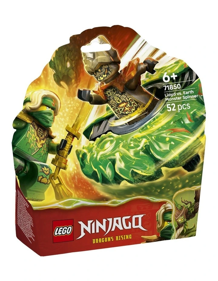 Ninjago Lloyd Vs Earth Monster Spinner 71850 image 1