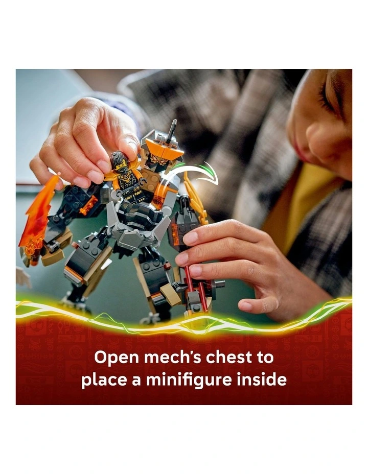 Ninjago Cole's Mission Mech And Dragon Zane 71854 image 3