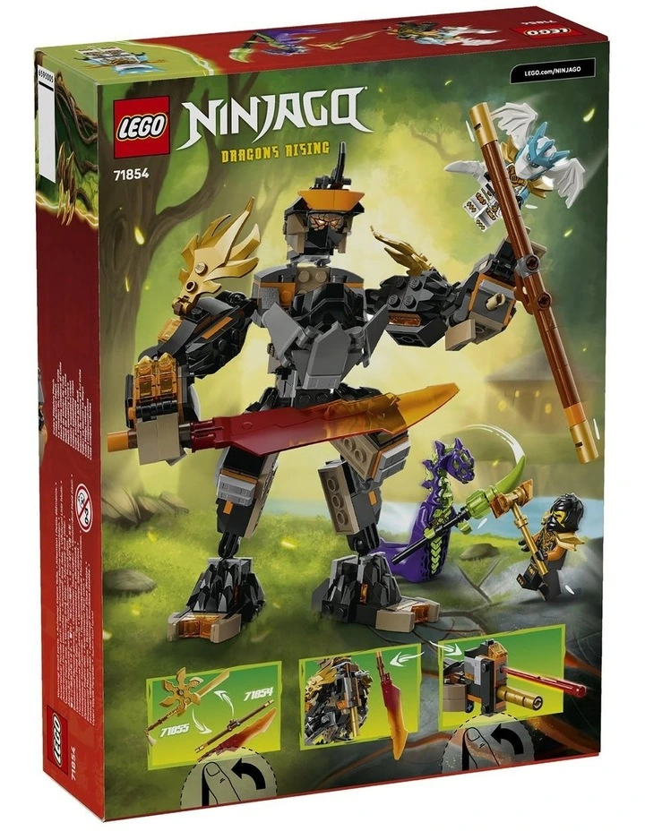 Ninjago Cole's Mission Mech And Dragon Zane 71854 image 7