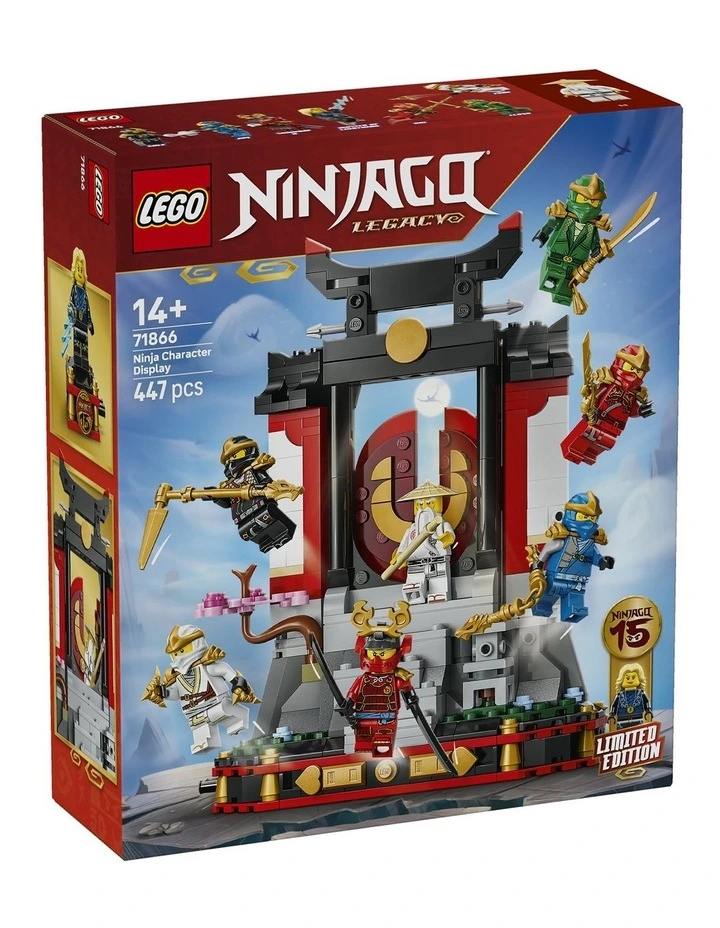 Ninjago Ninja Character Display 15th Anniversary 71866 image 1