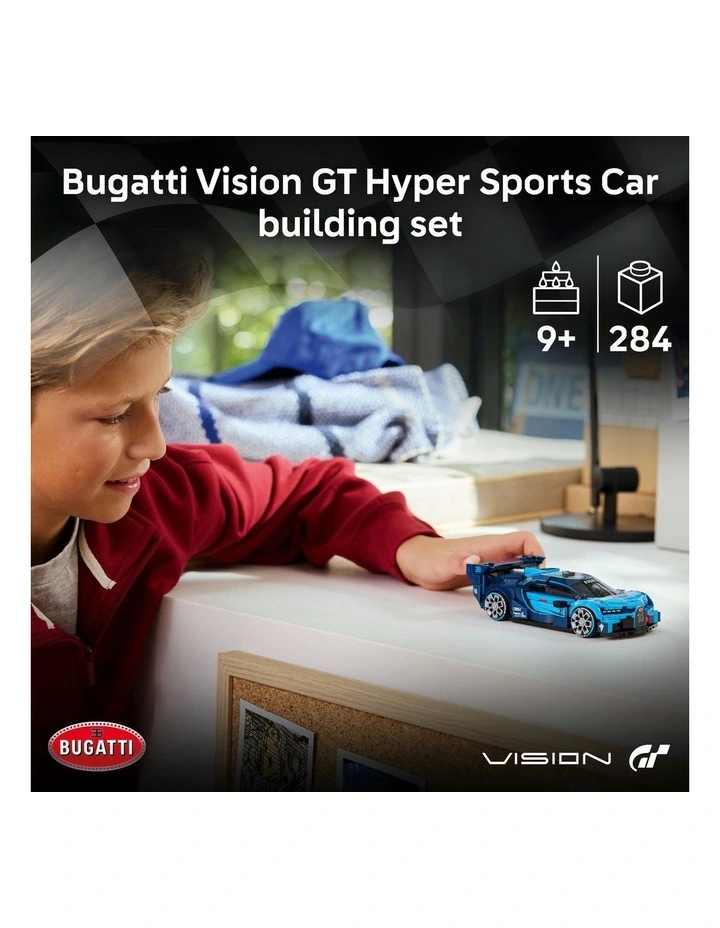 Speed Champions Bugatti Vision Gran Turismo Hyper Sports Car 77253 image 2