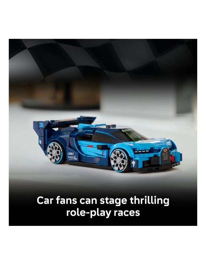 Speed Champions Bugatti Vision Gran Turismo Hyper Sports Car 77253 image 3