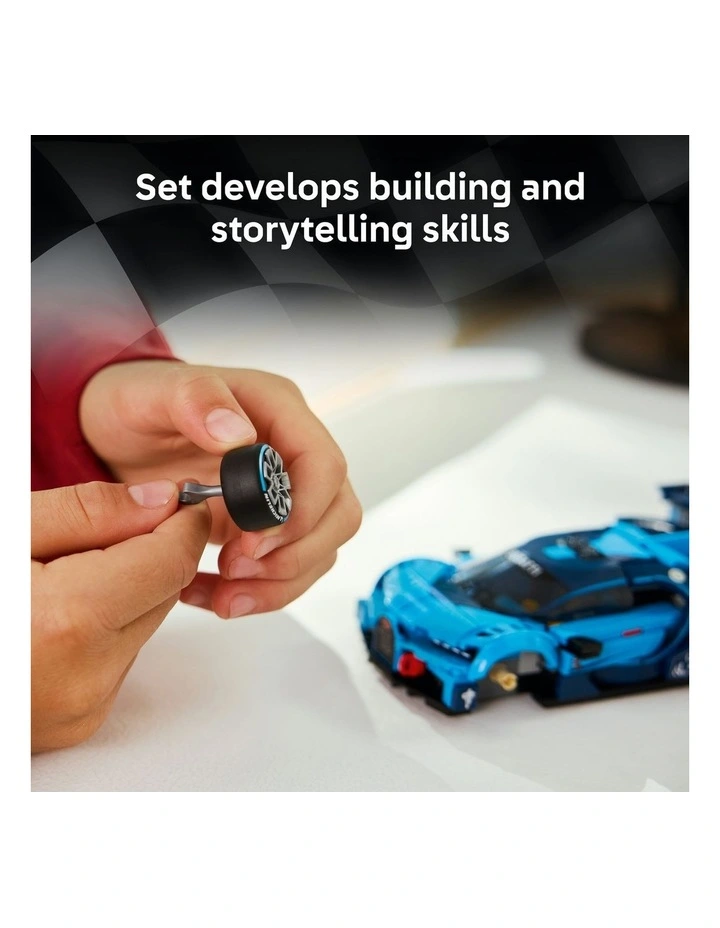 Speed Champions Bugatti Vision Gran Turismo Hyper Sports Car 77253 image 4