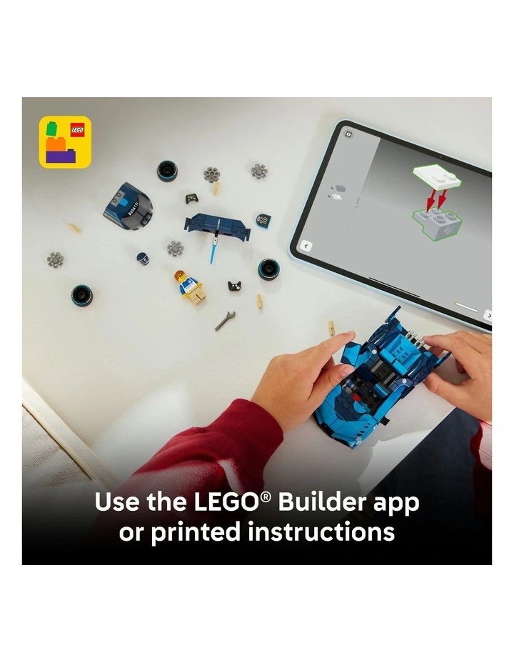 Speed Champions Bugatti Vision Gran Turismo Hyper Sports Car 77253 image 6