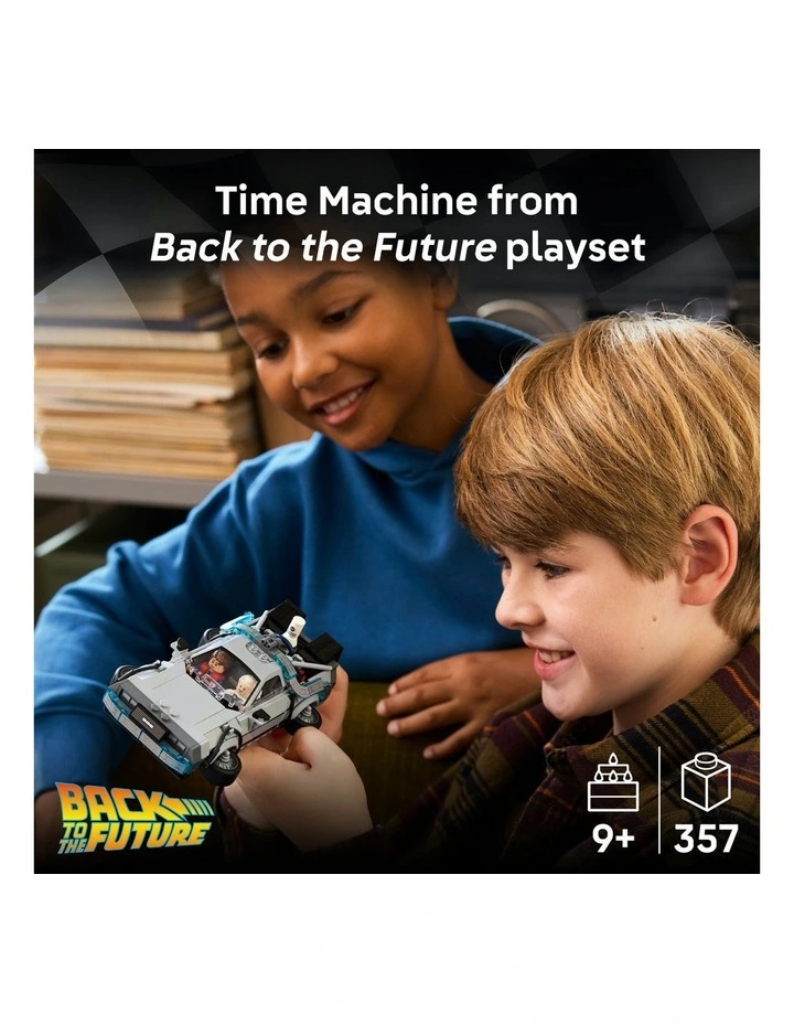 Speed Champions Time Machine From Back To The Future 77256 image 2