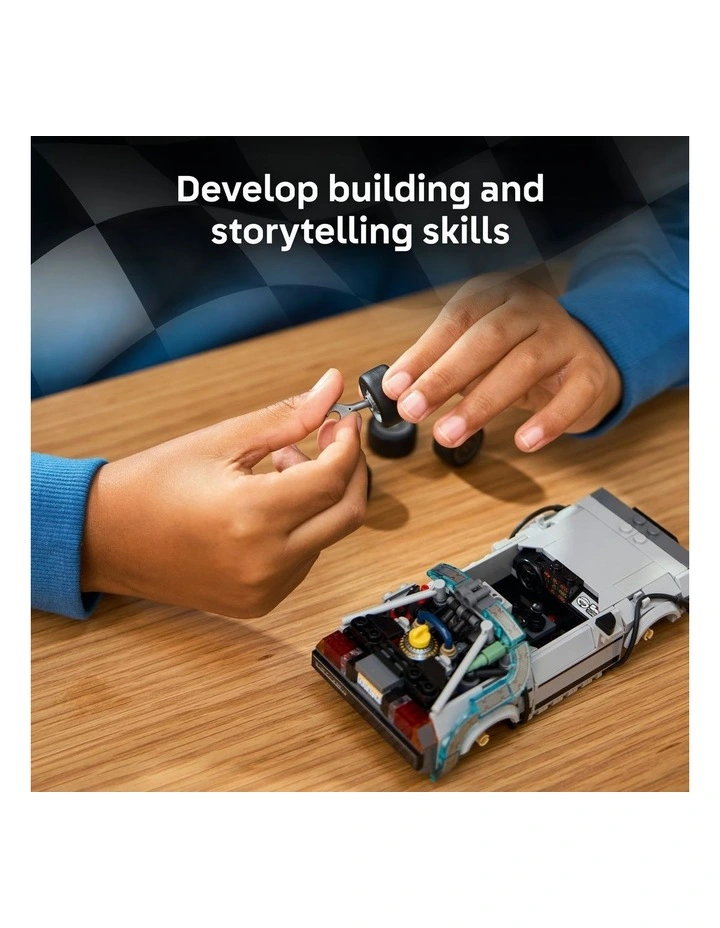 Speed Champions Time Machine From Back To The Future 77256 image 4