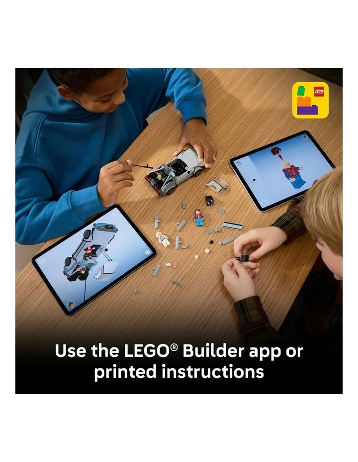 Speed Champions Time Machine From Back To The Future 77256 image 6