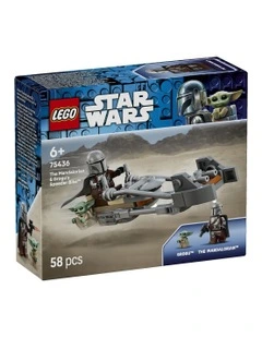 Star Wars The Mandalorian And Grogu's Speeder Bike 75436