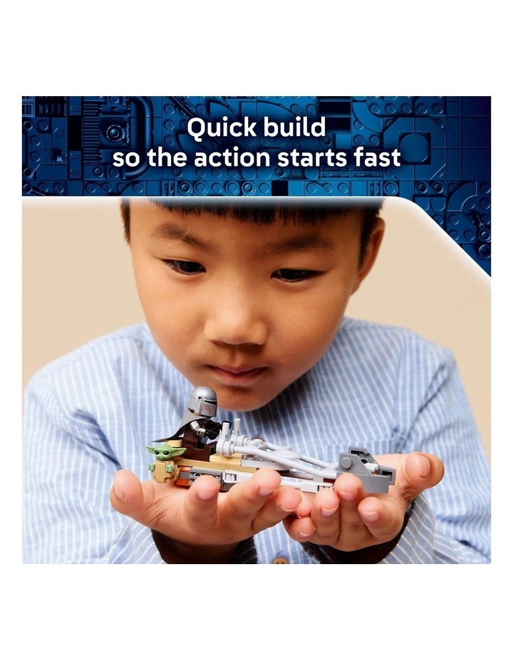 Star Wars The Mandalorian And Grogu's Speeder Bike 75436 image 4