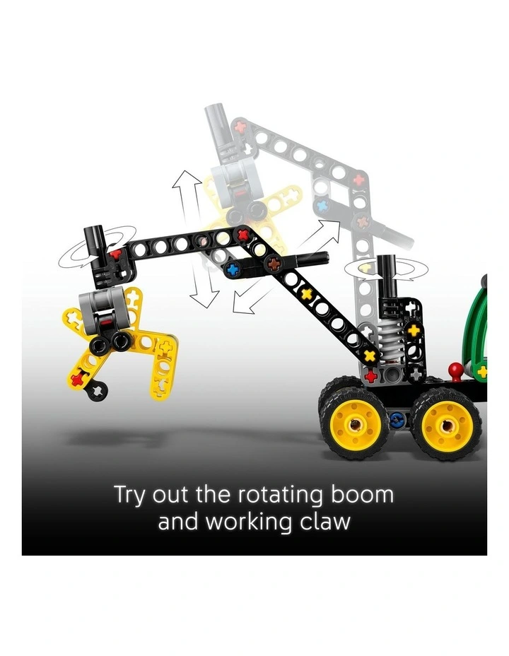 Technic John Deere 1470H Wheeled Harvester 42218 image 3