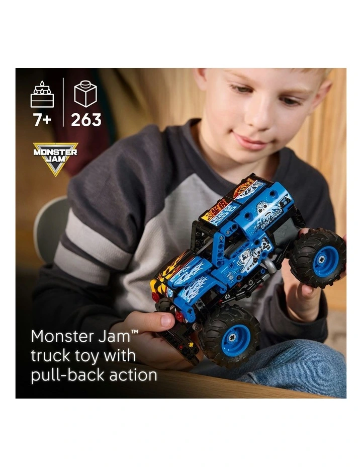 Technic Monster Jam Grave Digger Fire and Ice 42219 image 2